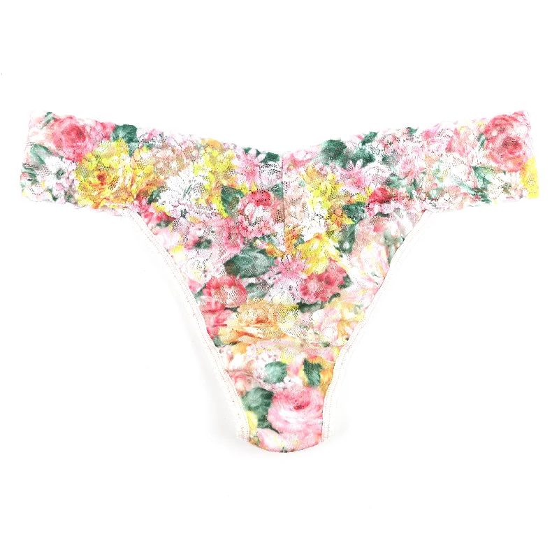 Signature Lace Original Rise Thong | Kew Gardens