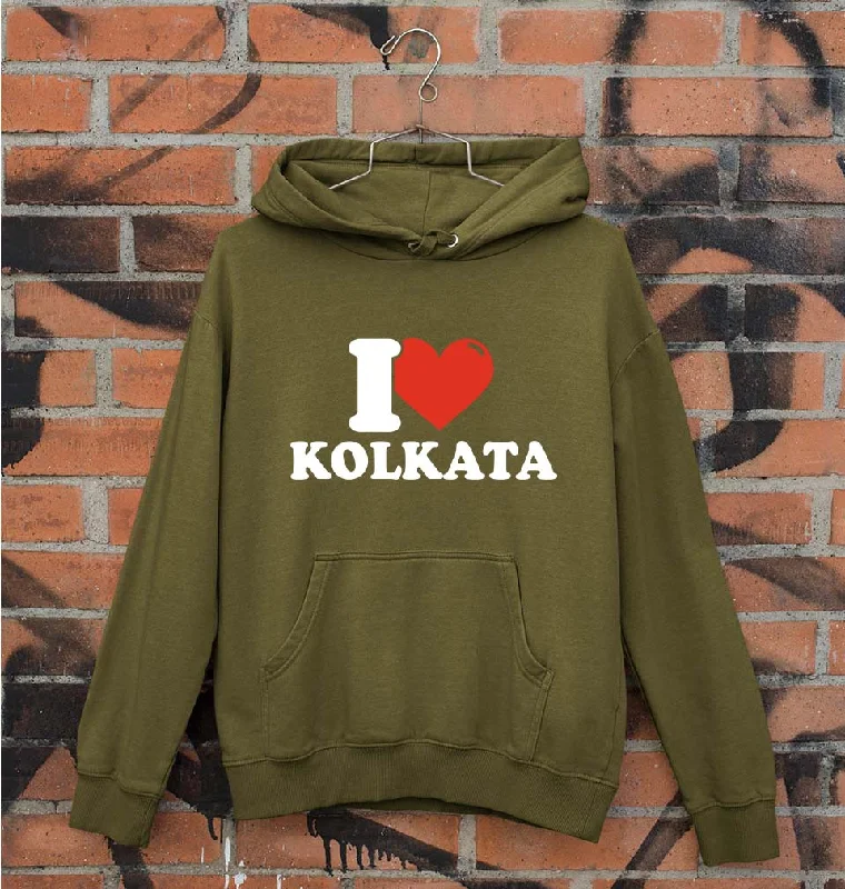 I Love Kolkata Unisex Hoodie for Men/Women