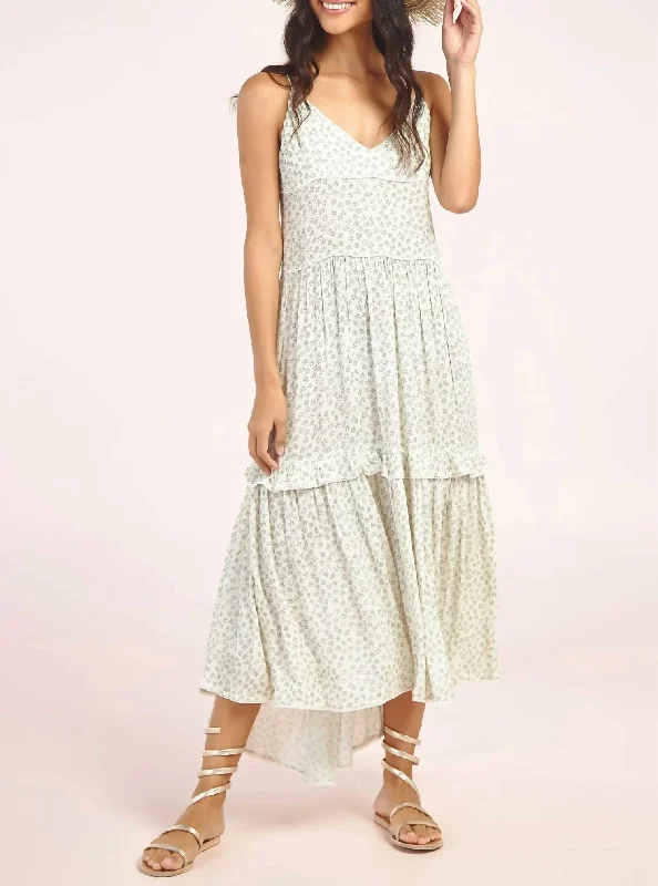 Olivia Dress in Ecru