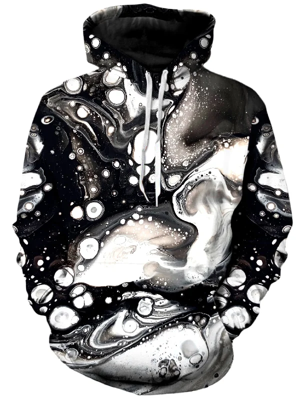 Monochrome Melt Unisex Hoodie