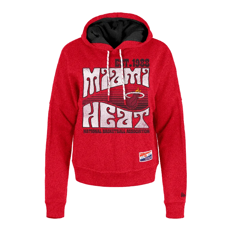 New Era Miami HEAT Groovy Women's Hoodie