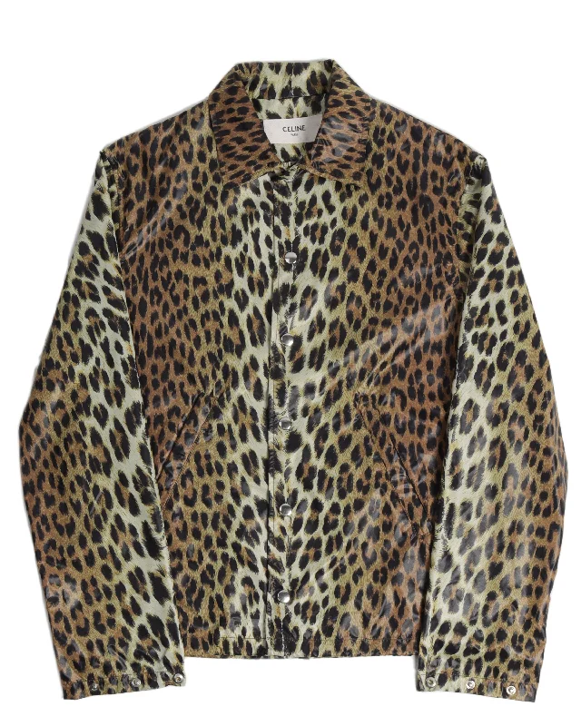 Leopard Windbreaker