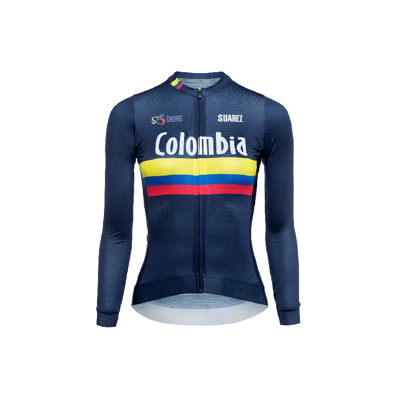 2024 Colombian Federation Womens Performance Long Sleeve Jersey by Suarez