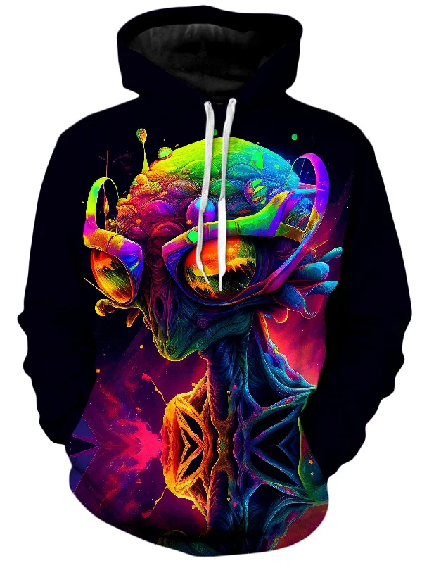 Psychedelic Alien Unisex Hoodie