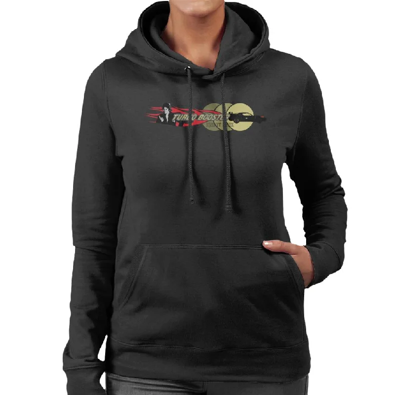 Knight Rider Turbo Booster Women's Hooded Sweatshirt