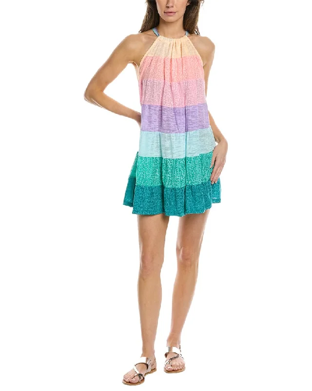 Pitusa Popsicle Halter Mini Dress