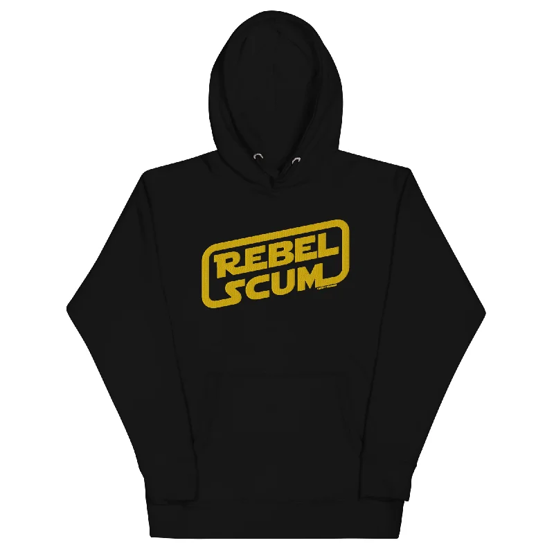 Rebel Scum Embroidered Unisex Hoodie