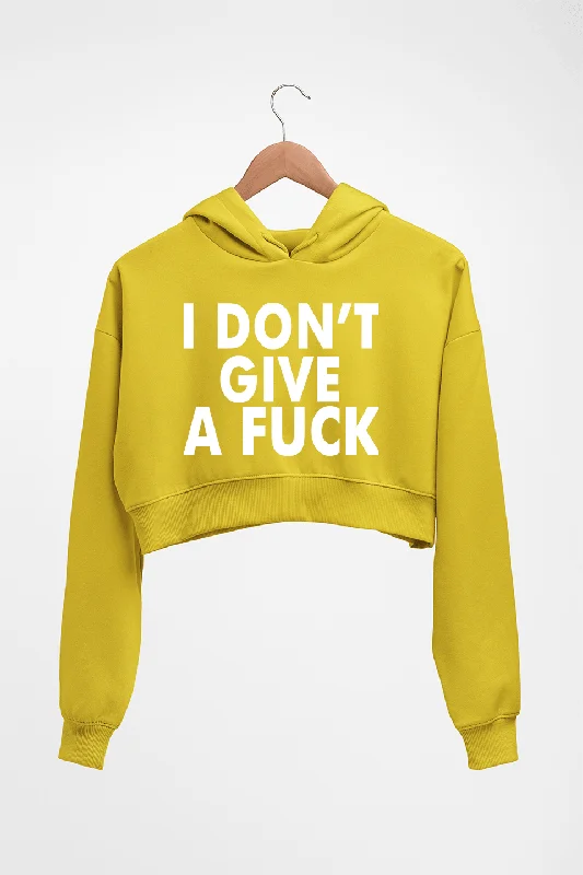 Fuck Crop HOODIE FOR WOMEN