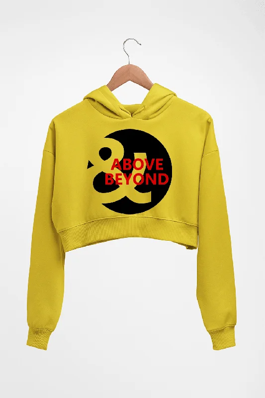 Above & Beyond Crop HOODIE FOR WOMEN