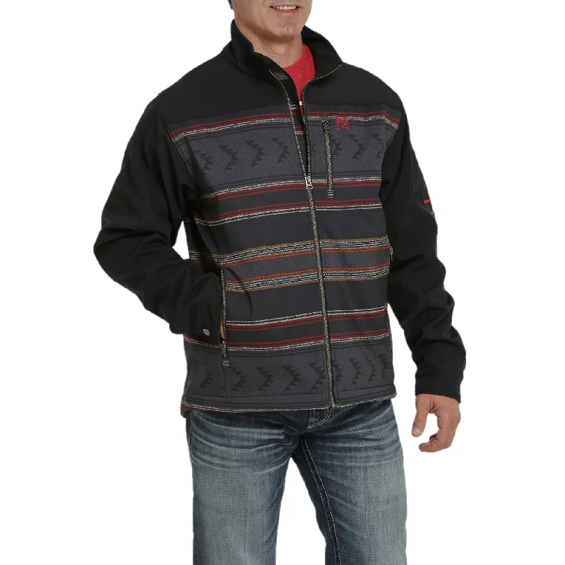 Cinch® Men's Striped Black Concealed Carry Jacket MWJ1538002