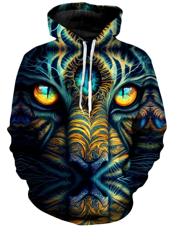 Tiger Eyes Psychedelic Unisex Hoodie