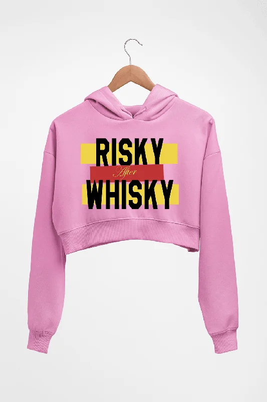 Whisky Crop HOODIE FOR WOMEN