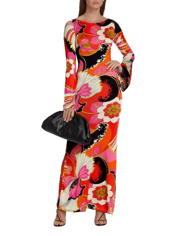 Zella Floral Maxi Dress in Vintage Floral