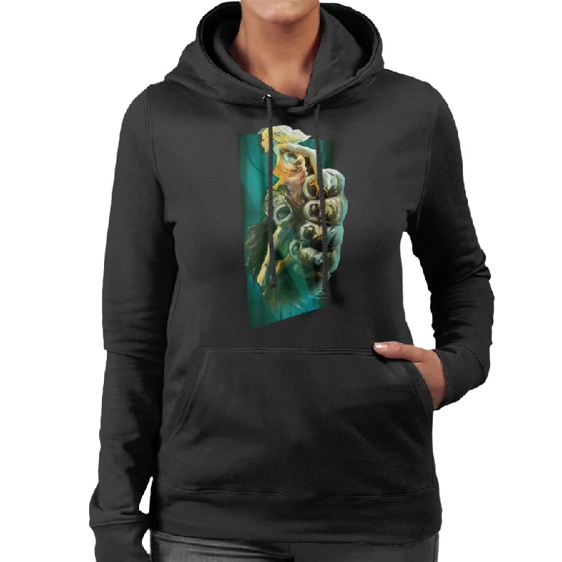 King Kong Holding Ann Darrow Women's Hooded Sweatshirt