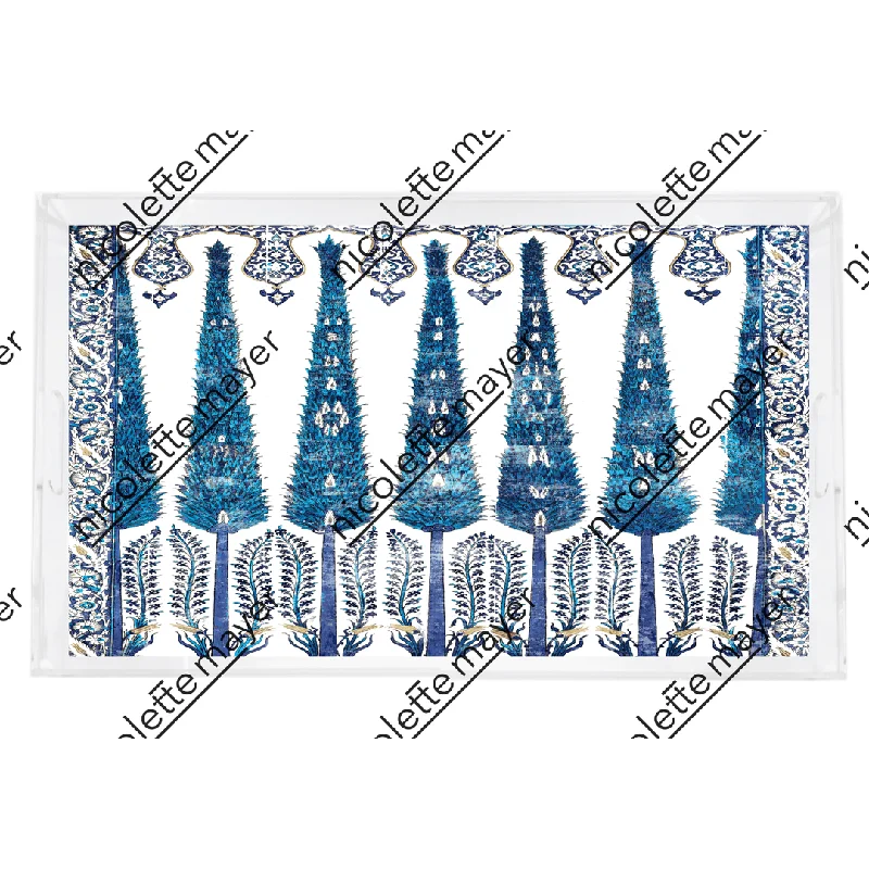 Topkapi Garden Classic 22.5x14.5 Acrylic Tray