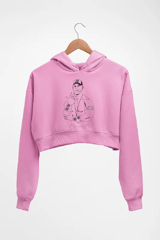 John Cena Crop HOODIE FOR WOMEN