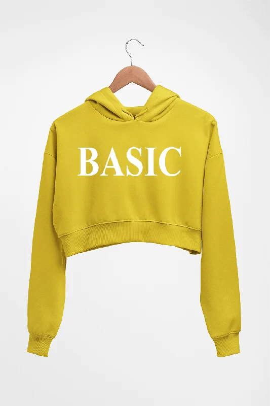 Basic Crop HOODIE FOR WOMEN