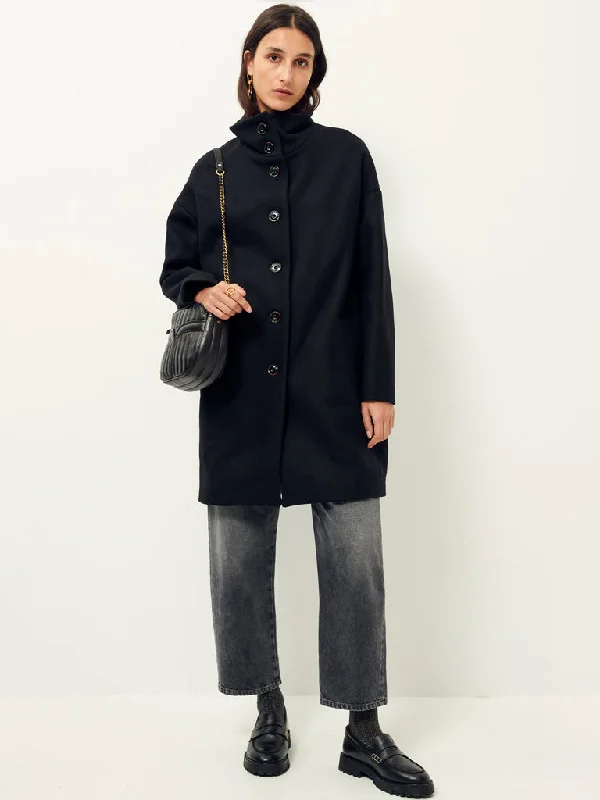 Sessun Paradise Coat in Black