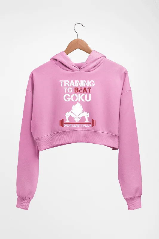 Goku Gym Crop HOODIE FOR WOMEN