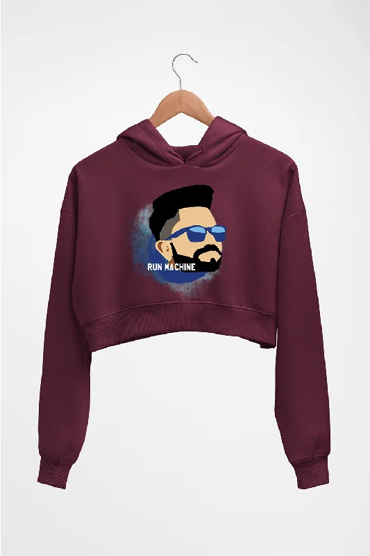 Virat Kohli Crop HOODIE FOR WOMEN