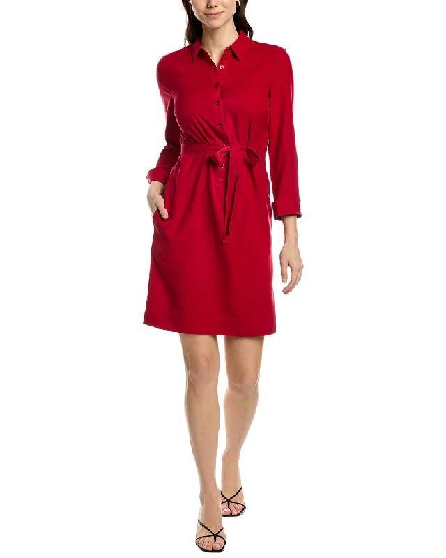 go>silk Silk Shirtdress