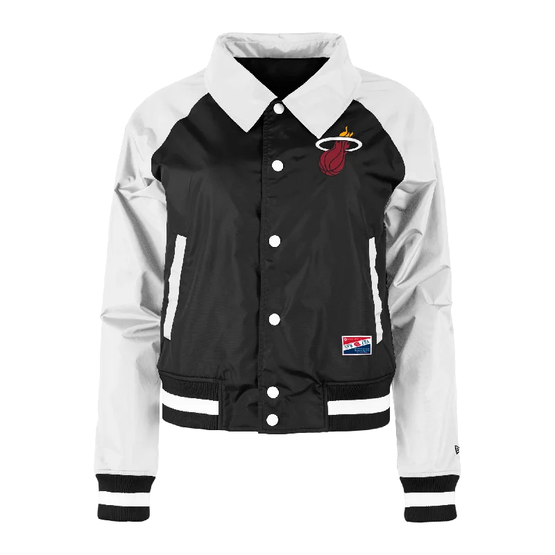 New Era Miami HEAT Women's Letterman Jacket