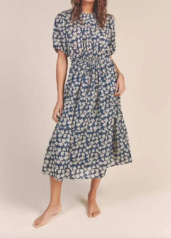 Brita Dress in Une Fleur Print