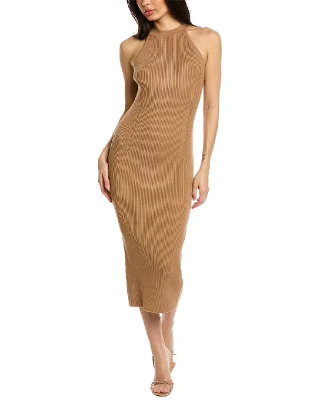 Michael Stars Giselle Ribbed Maxi Dress