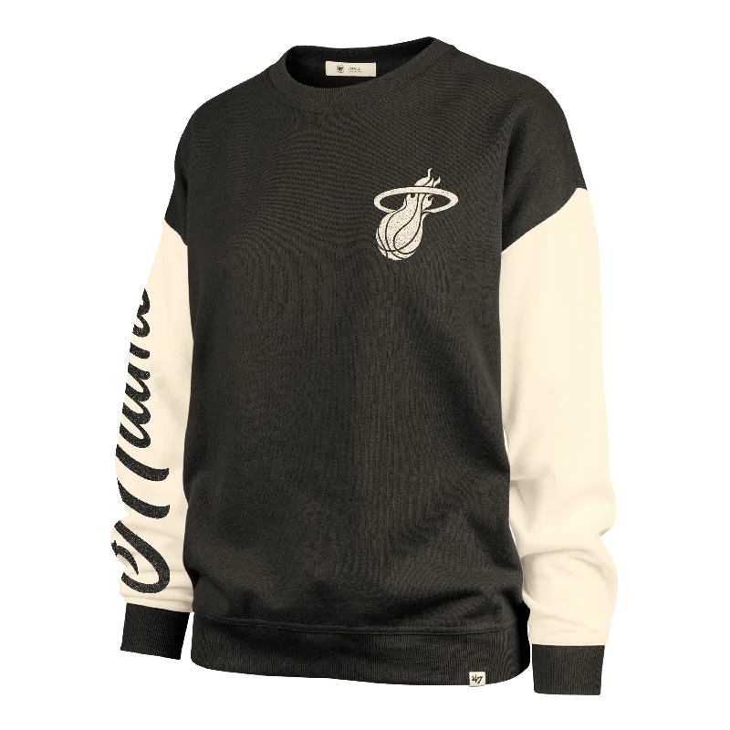 '47 Brand Miami HEAT Rise Women's Crewneck