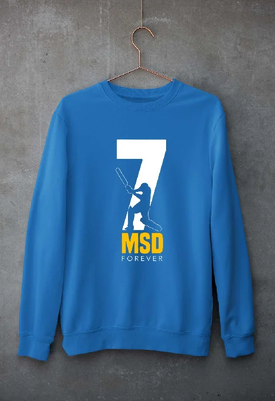 MS Dhoni (MSD) Unisex Sweatshirt for Men/Women