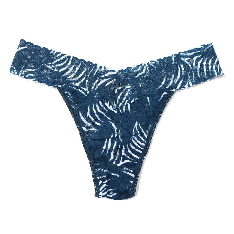 Signature Lace Original Rise Thong | Runaway