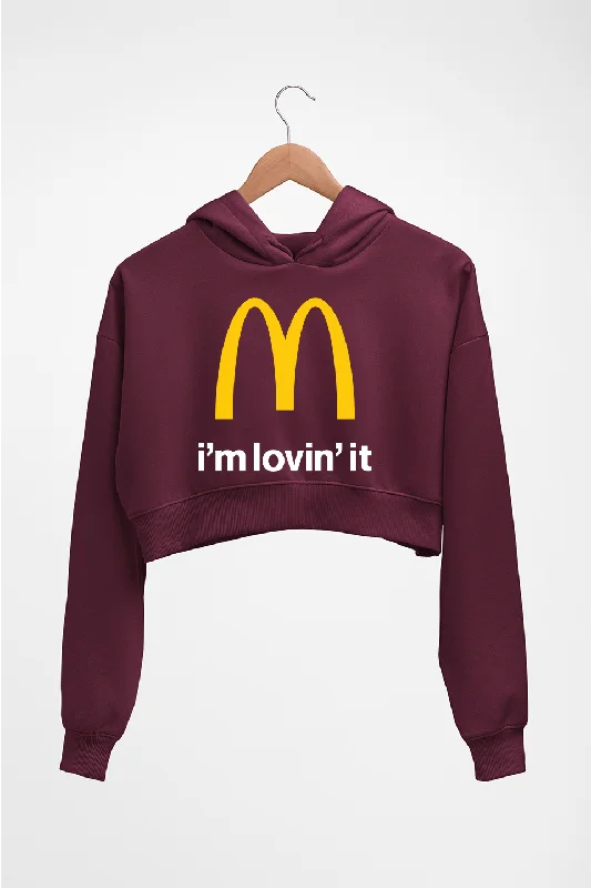 McDonald’s Crop HOODIE FOR WOMEN