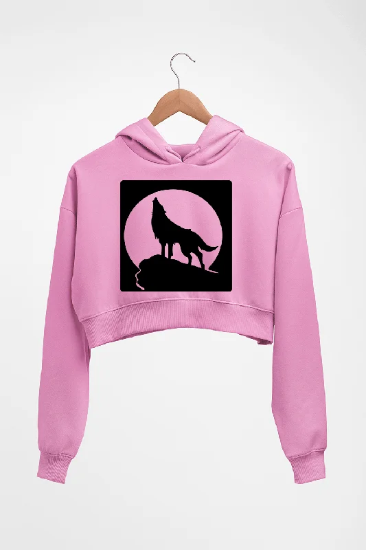 Wolf Crop HOODIE FOR WOMEN