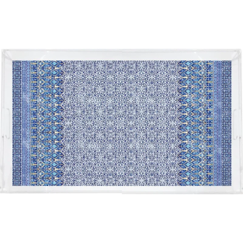 IZNIK CLASSIC 22.5"X14.5" ACRYLIC TRAY