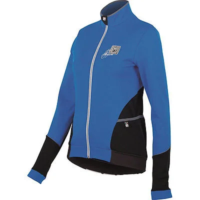 Mearesy Long Sleeve Womens Cycling Jersey Blue by Santini