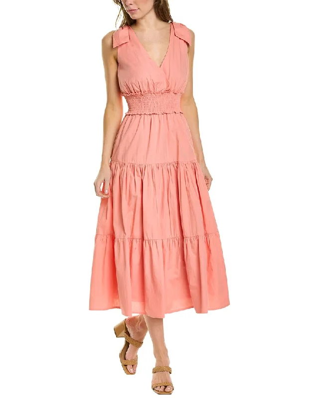 Vince Camuto Tiered Midi Dress